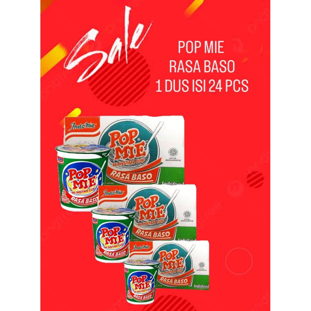 

POP MIE RASA BASO 1 DUS ISI 24 PCS