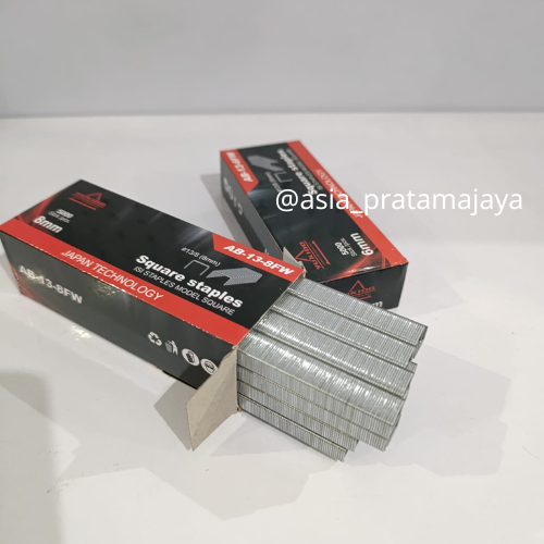 

Isi Staples Stapler Tembak Guntacker Original. 13/8mm (8mm) | Staples R23 Jok Motor Yukido / Rapide