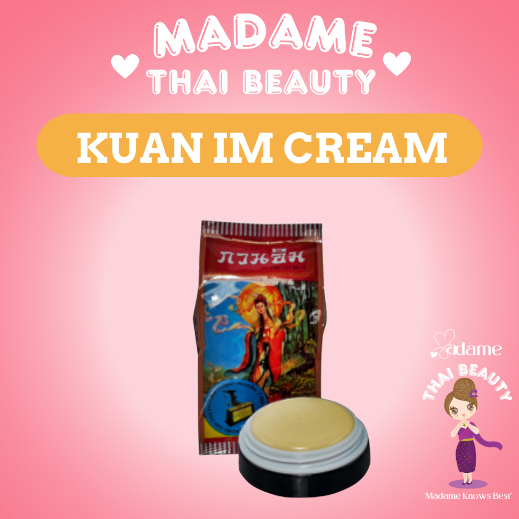 KUAN IM CREAM | BEDAK PEARL | KUAN IM PEARL | CREAM THAILAND | ALAS BEDAK | CREAM JERAWAT | Alas Bed