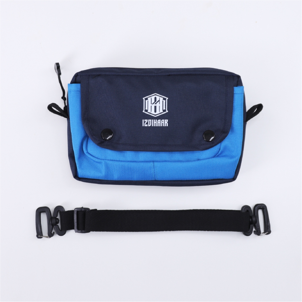 Izpro* Tery Tas Selempang Unisex Pria Wanita Bahan Condura Minimalis