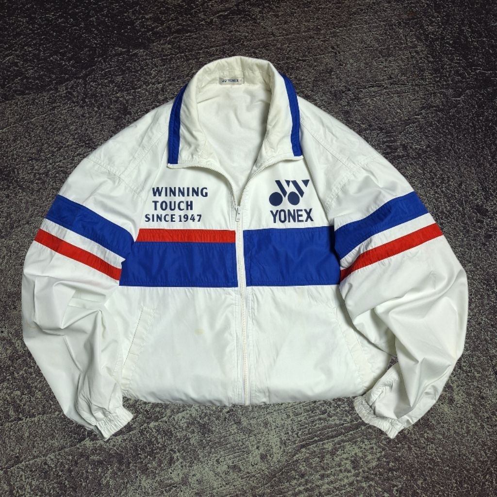 jaket vintage yonex | windbreaker vintage yonex | colourblock yonex | tracktop yonex