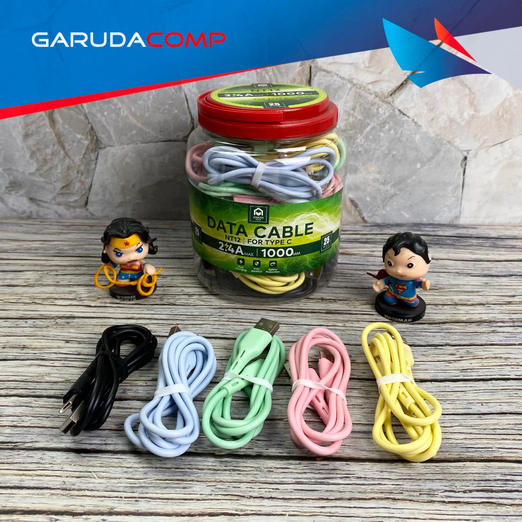 UMAXXI Pro Kabel USB Type C Fast Charging panjang 1 meter