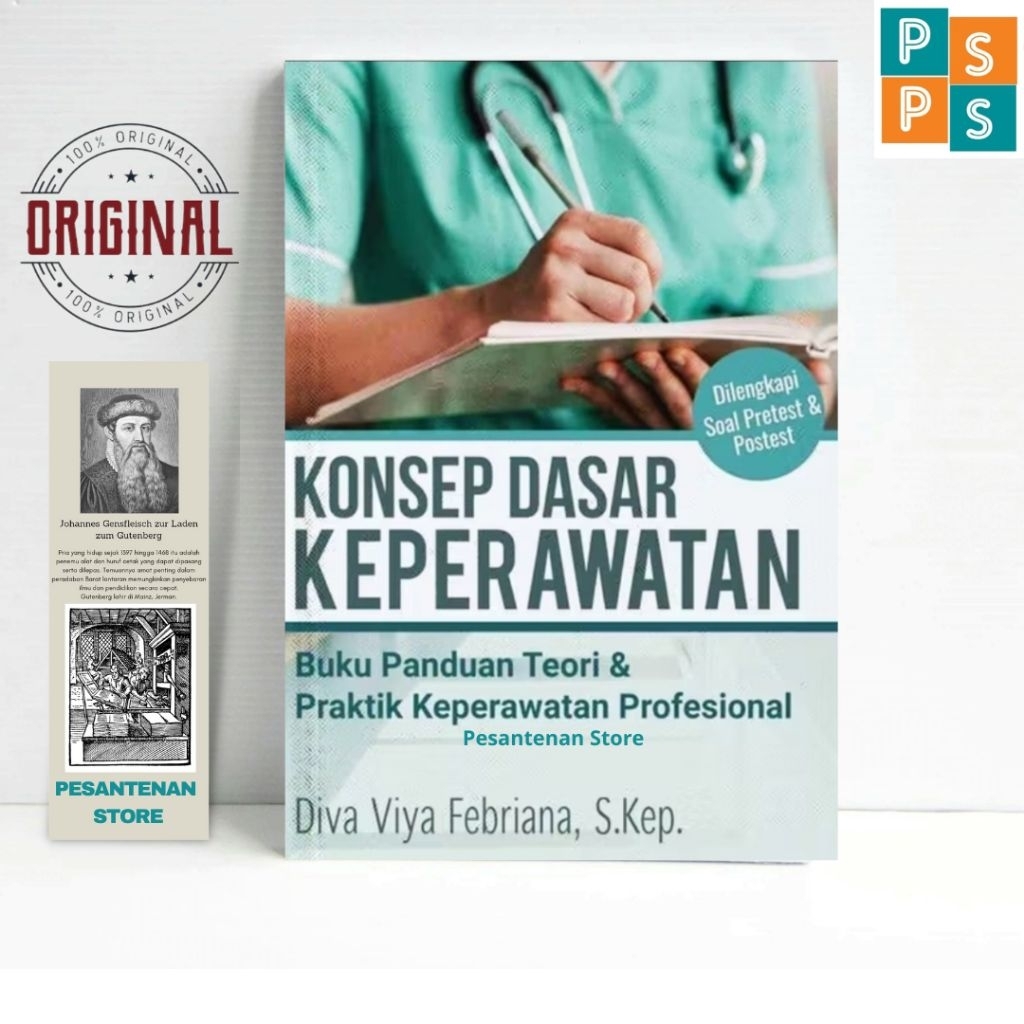 Buku Konsep Dasar Keperawatan: Buku Panduan Teori & Praktik Keperawatan Profesional - Anak Hebat Ind
