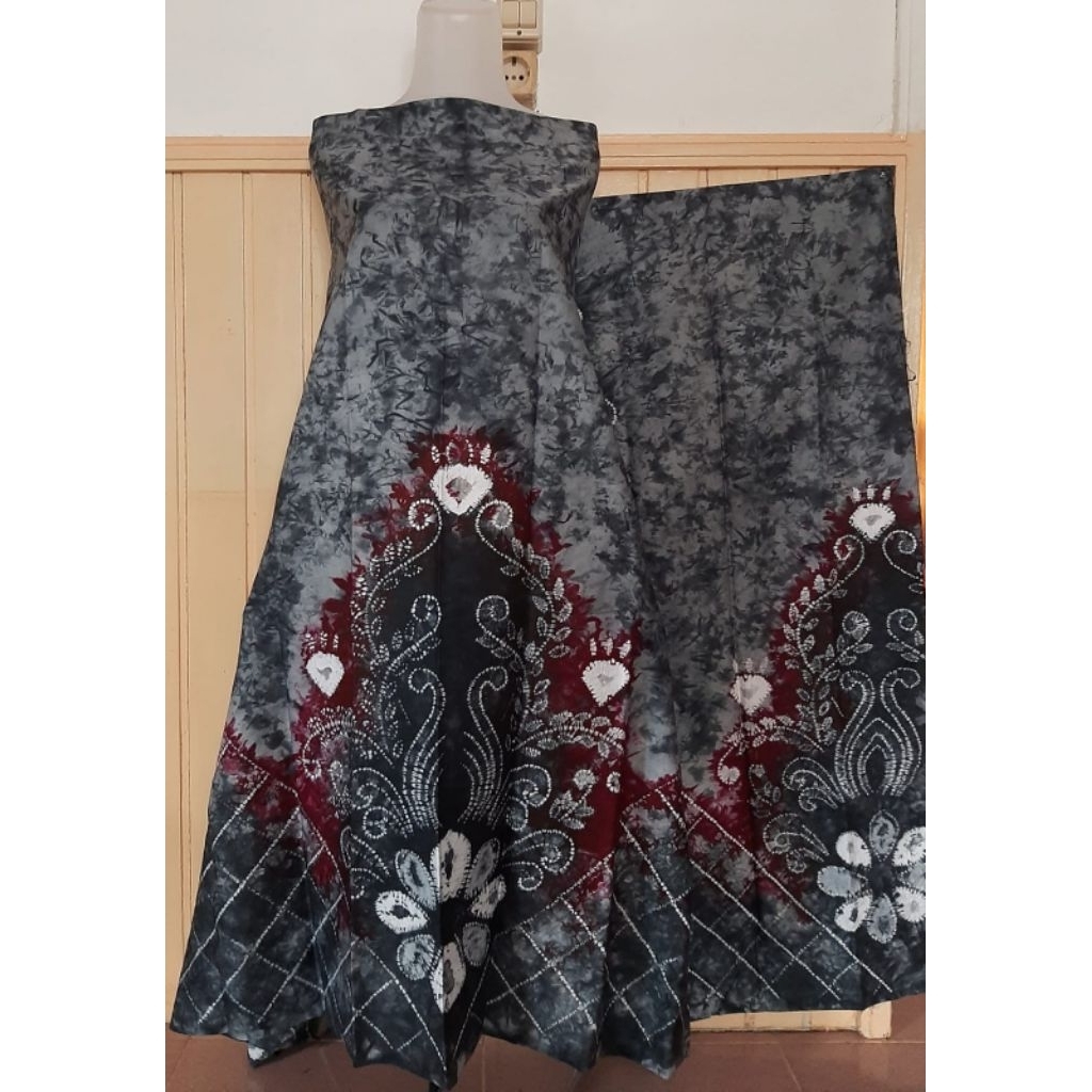 Kain Bahan Katun Ukuran 2 X 1,15 M Motif Sasirangan Kaen Batik Jumputan Handmade Bukan Printing Coco