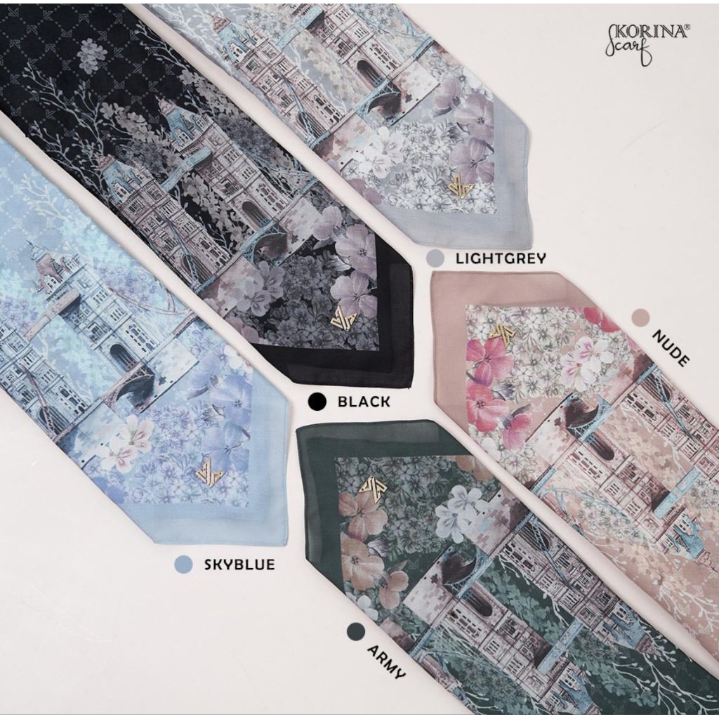 Scraf Korina Defect✔️Jilbab motif, jilbab cantik, jilbab korina