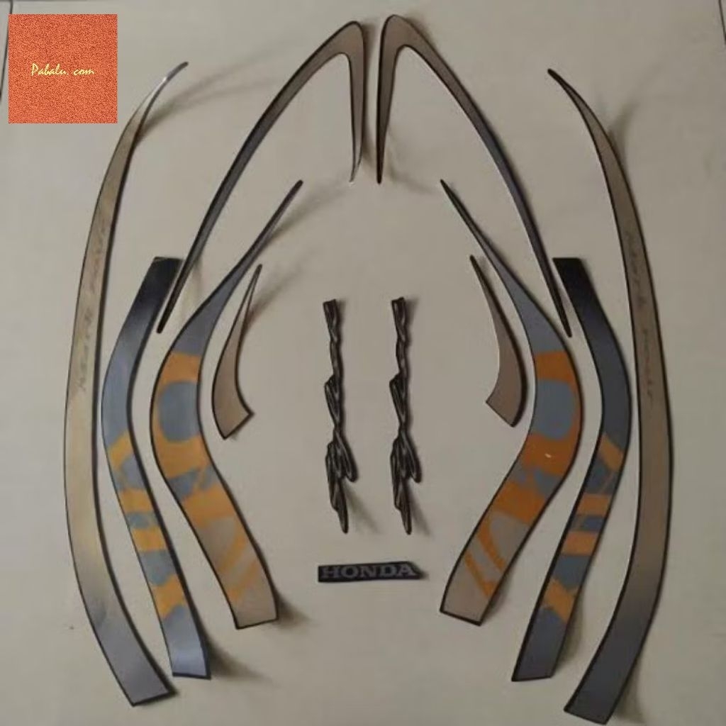 stiker standar motor Honda Scoopy tahun 2020/2021