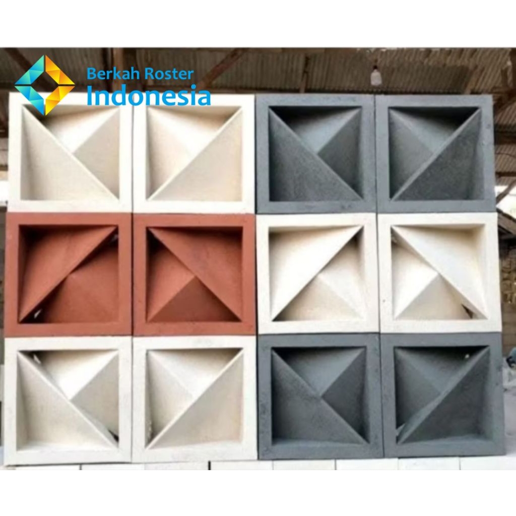 ROSTER MINIMALIS/ROSTER BETON/LOSTER BETON MOTIF ARROW 2 MUKA