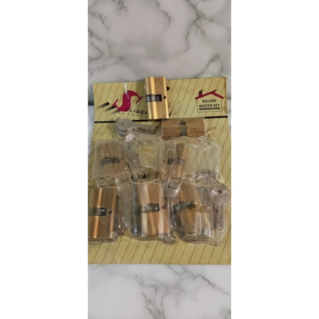 Silinder Kunci Pintu SOLIGEN MASTER KEY 1 set