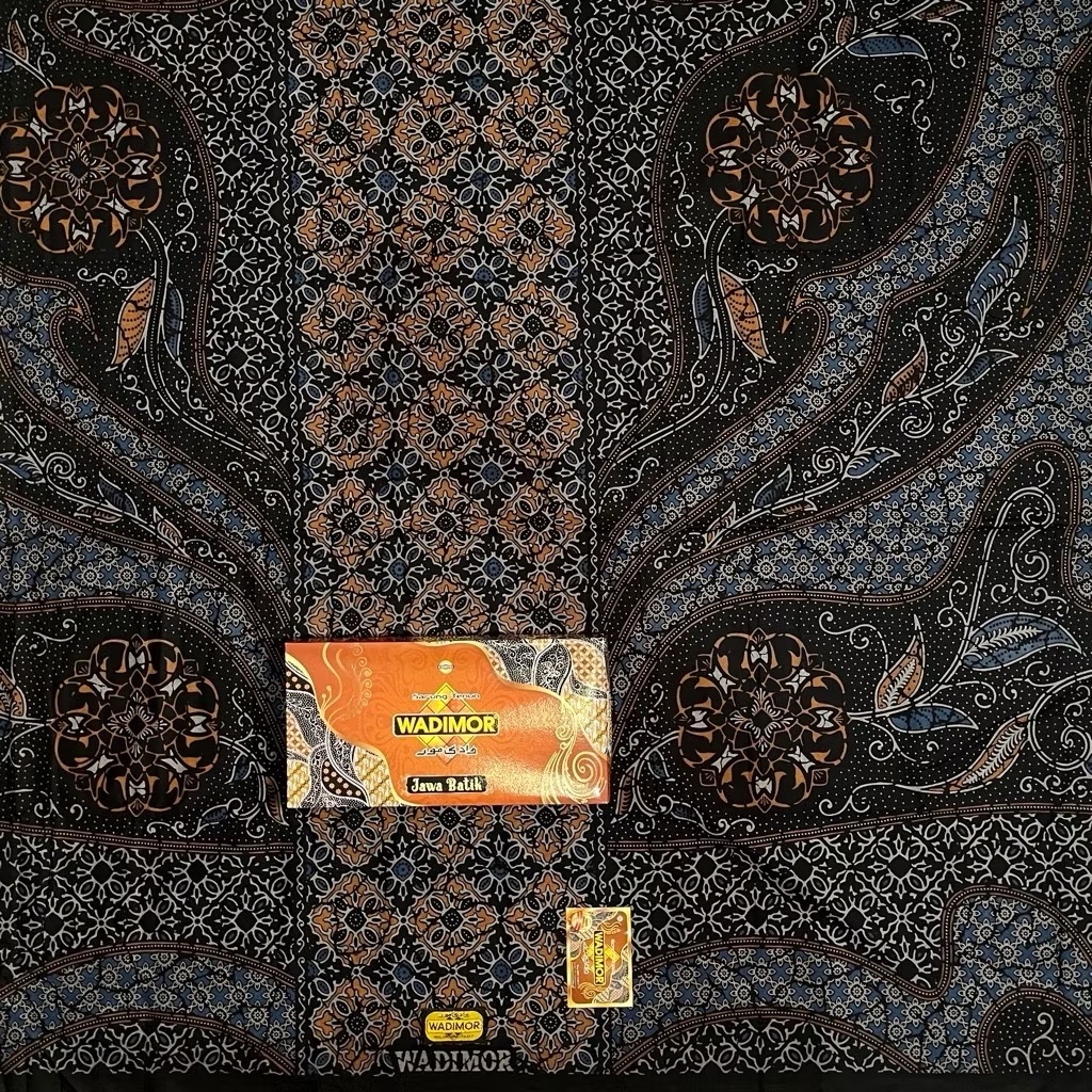 WADIMOR JAWA BATIK BLACK SERIES Dewasa | Sarung Wadimor Jawa Batik Hitam Motif Terbaru