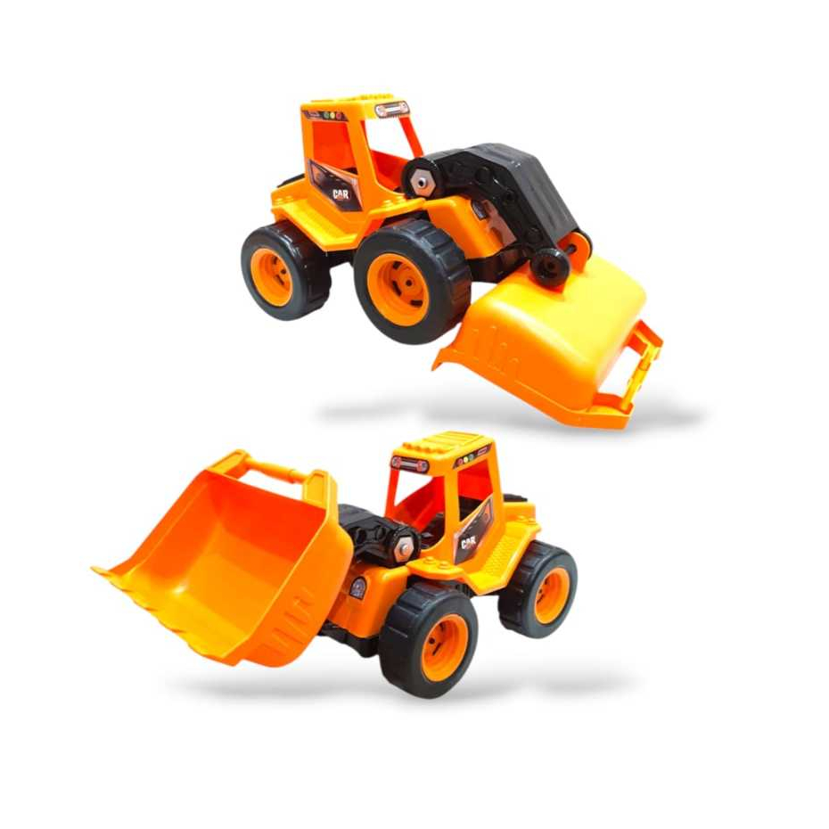 Dtoyz- Mainan Anak Truck Buldozer Keruk Mainan Anak Mobil Truck Buldozer