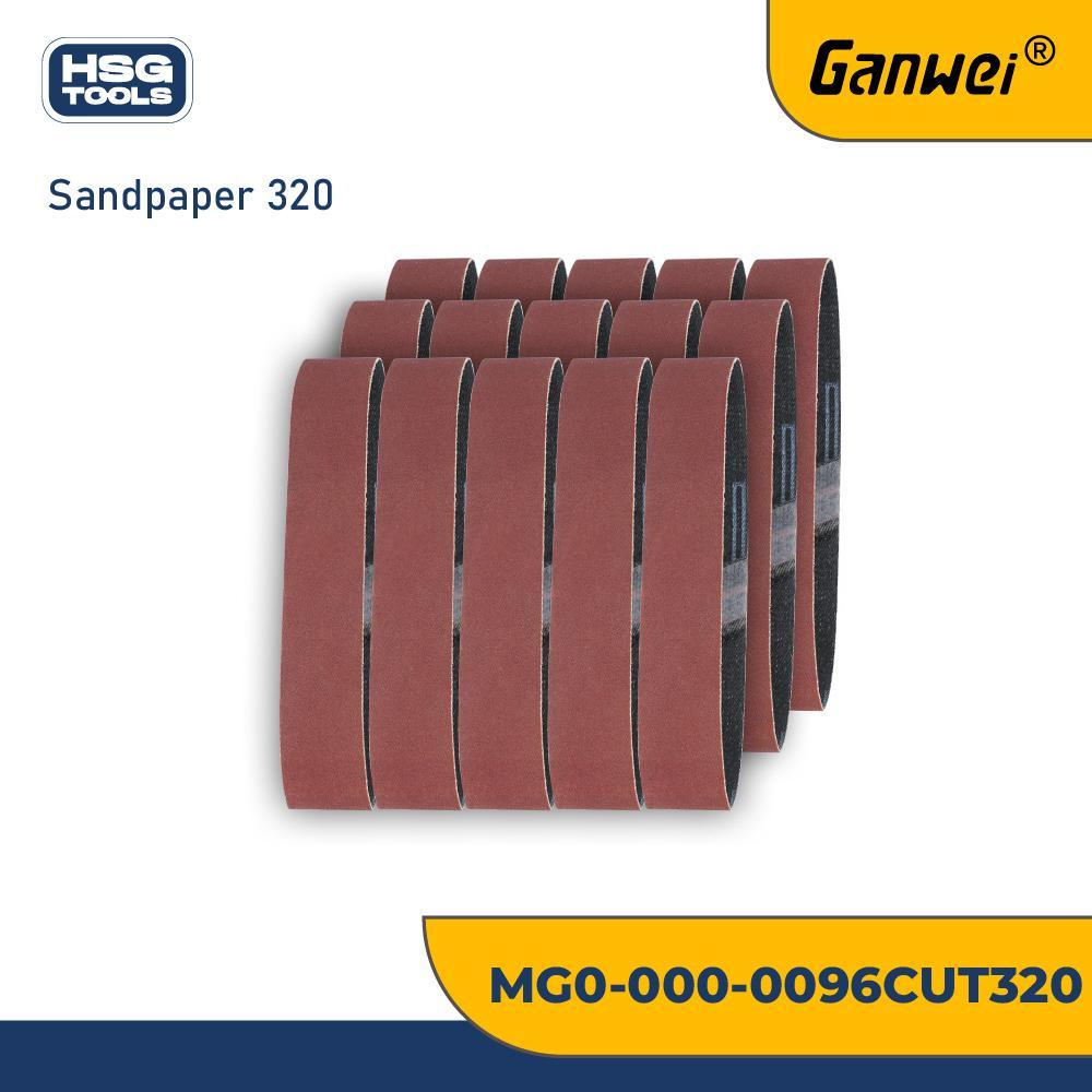 GANWEI 0096 REFIL KERTAS AMPLAS BELT SANDER MANUAL SANDPAPER 320