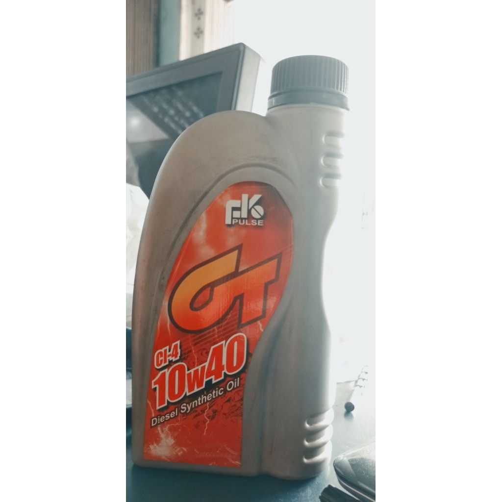 OLI FK PULSE GT CL-4 SAE 10W-40 DIESEL SYNTETIC OIL KEMASAN LAMA (1Lt)