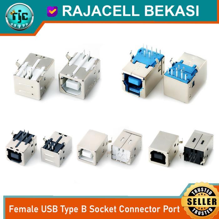 Konektor Soket USB Female type B USB 2.0 3.0 Socket Connector Port
