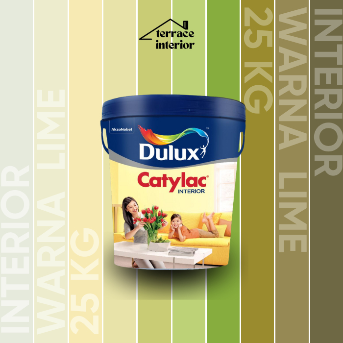 Cat Tembok Dulux Catylac Interior Warna Hijau 25KG