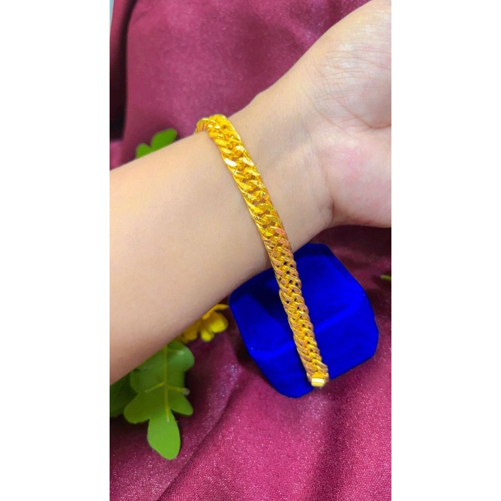 gelang lipan sisik Zizi padat G9897