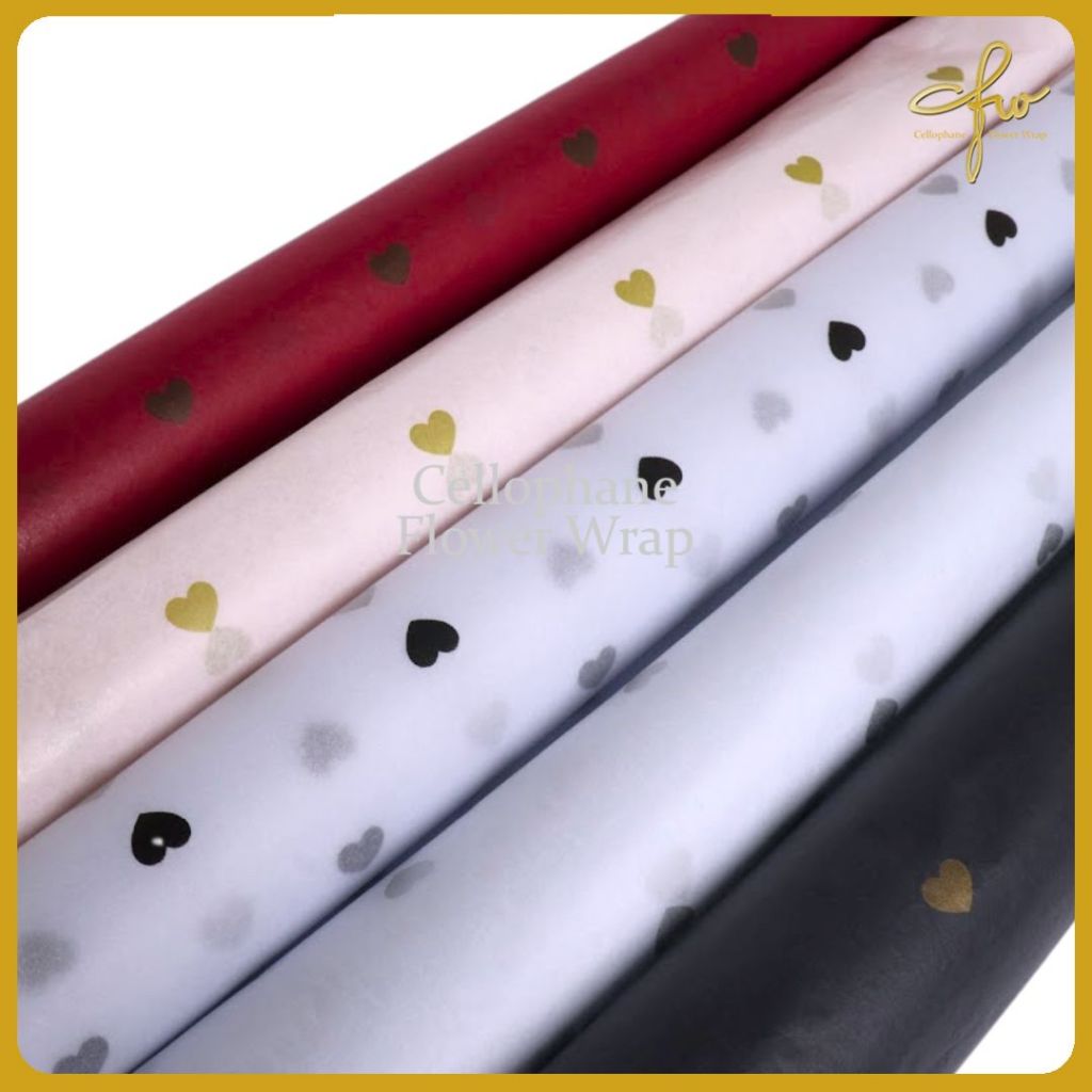 

Kertas Buket Premium Korean Heart Craft Paper flower wraping