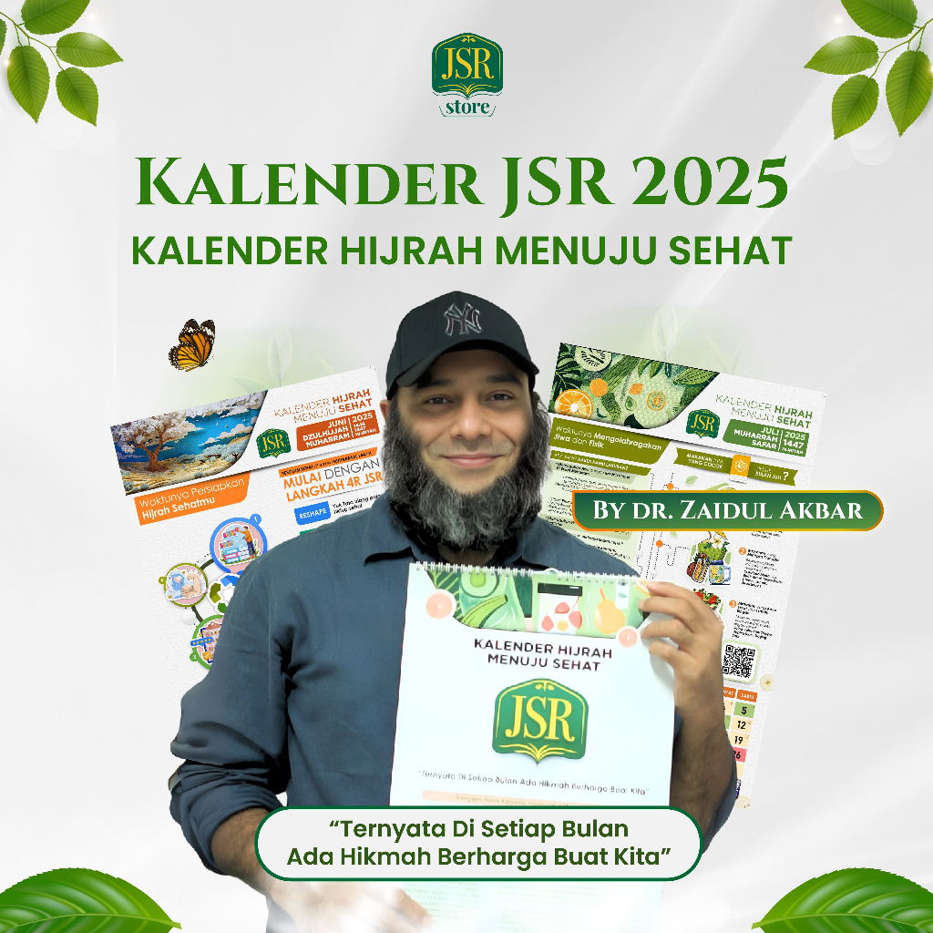 

Kalender JSR | Kalender Hijrah Menuju Sehat BY DR. ZAIDUL AKBAR 2025