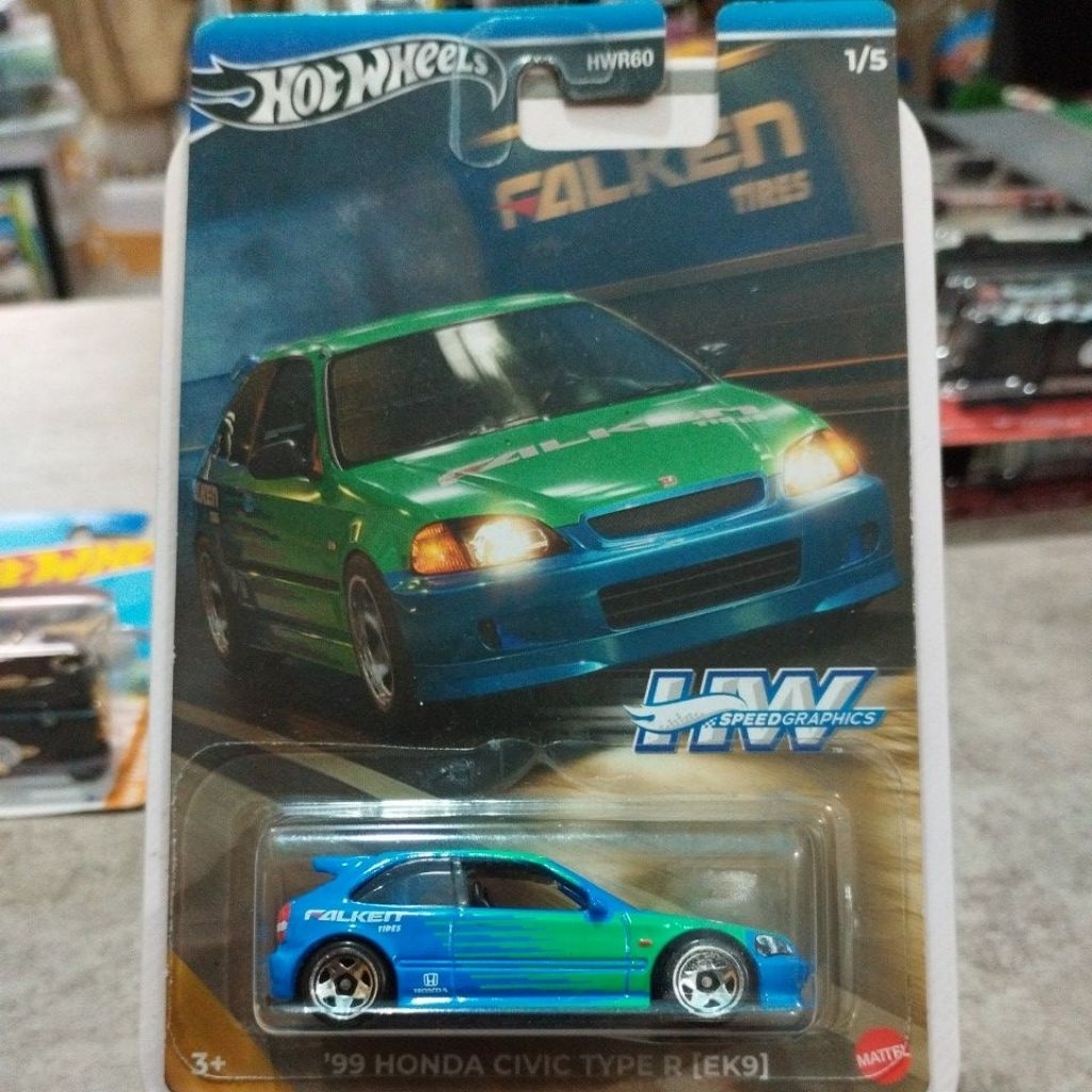 hotwheels '99 HONDA CIVIC TYPE R [EK9]