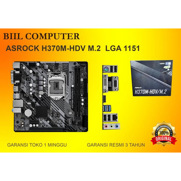 ASROCK H370M-HDV M.2 LGA 1151