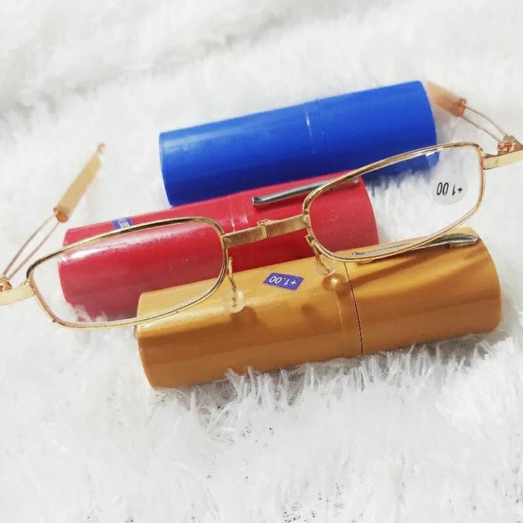 kacamata baca /plus model lipat mini