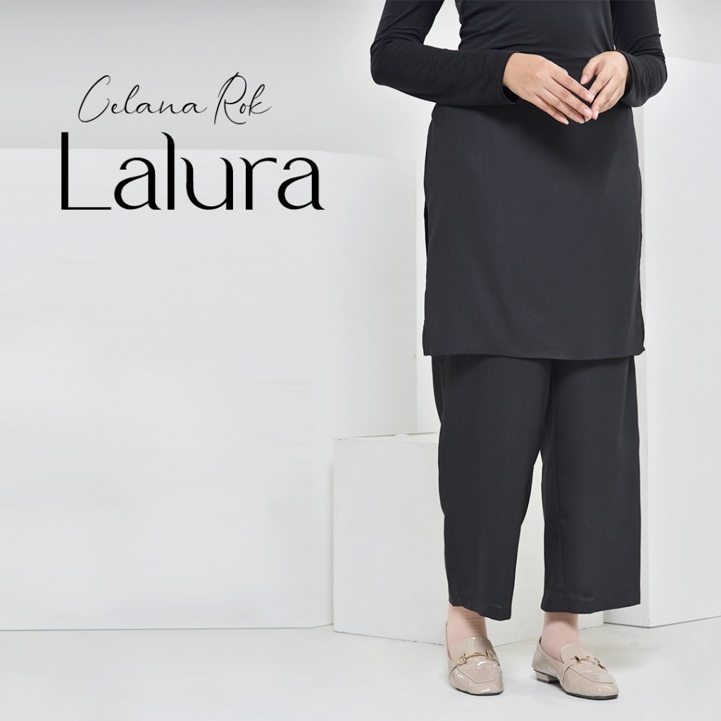 Rabbani - Celana Rok Lalura Bahan Torry Burch Outfit Olahraga Muslimah