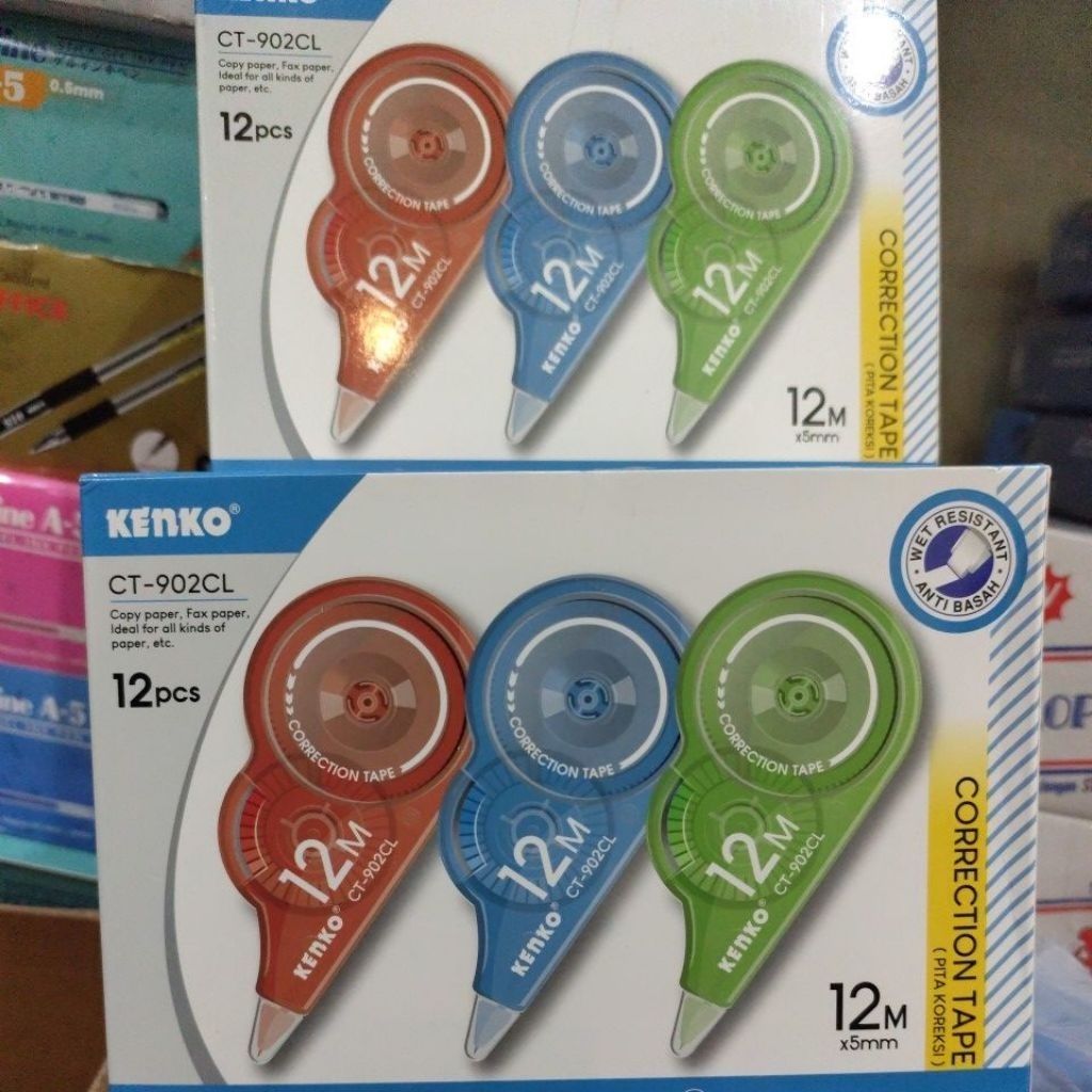 

corection tape kenko ct902 12m isi 12pcs