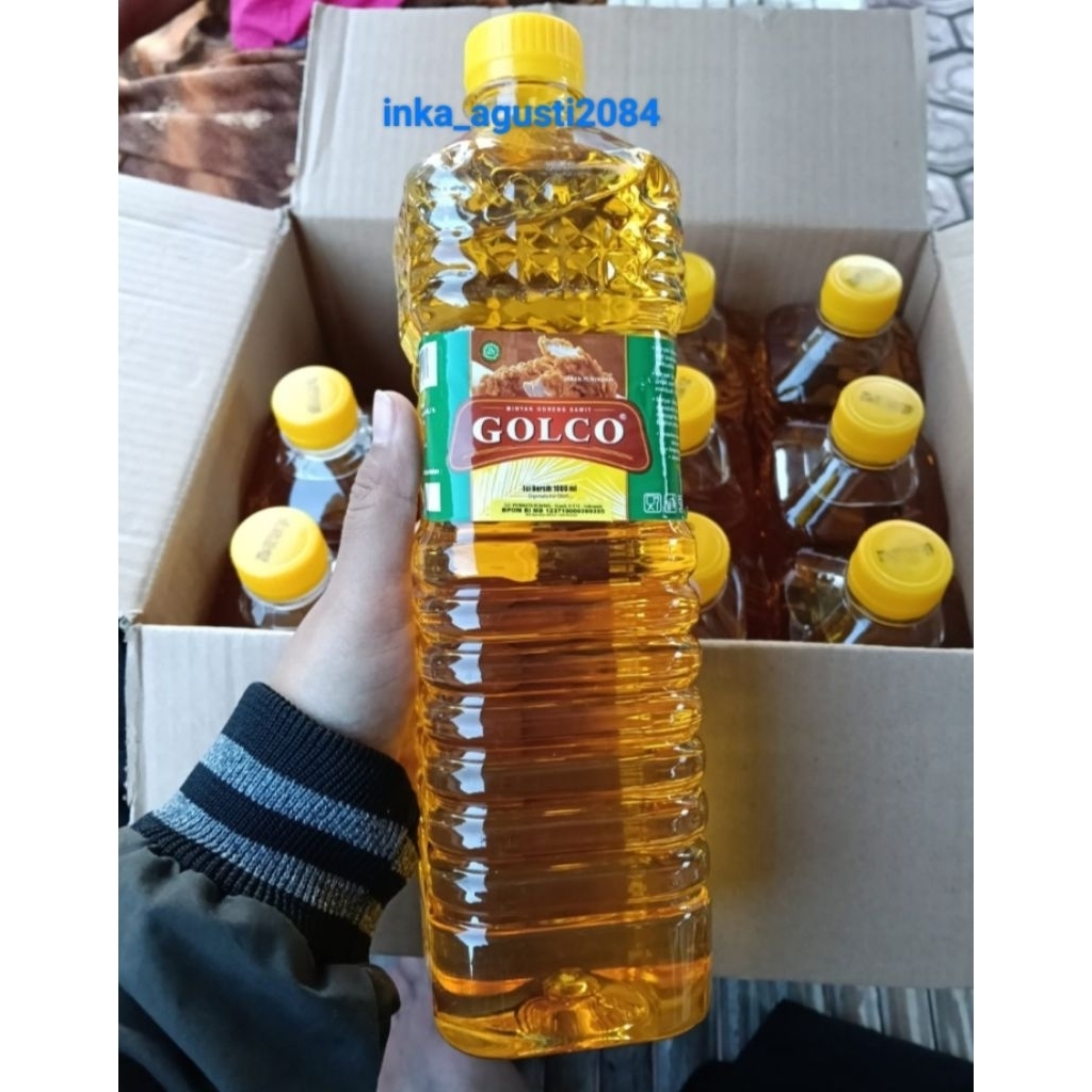 

MINYAK GORENG GOLCO 1L (1DUS) ISI 12PCS BERKUALITAS PREMIUM