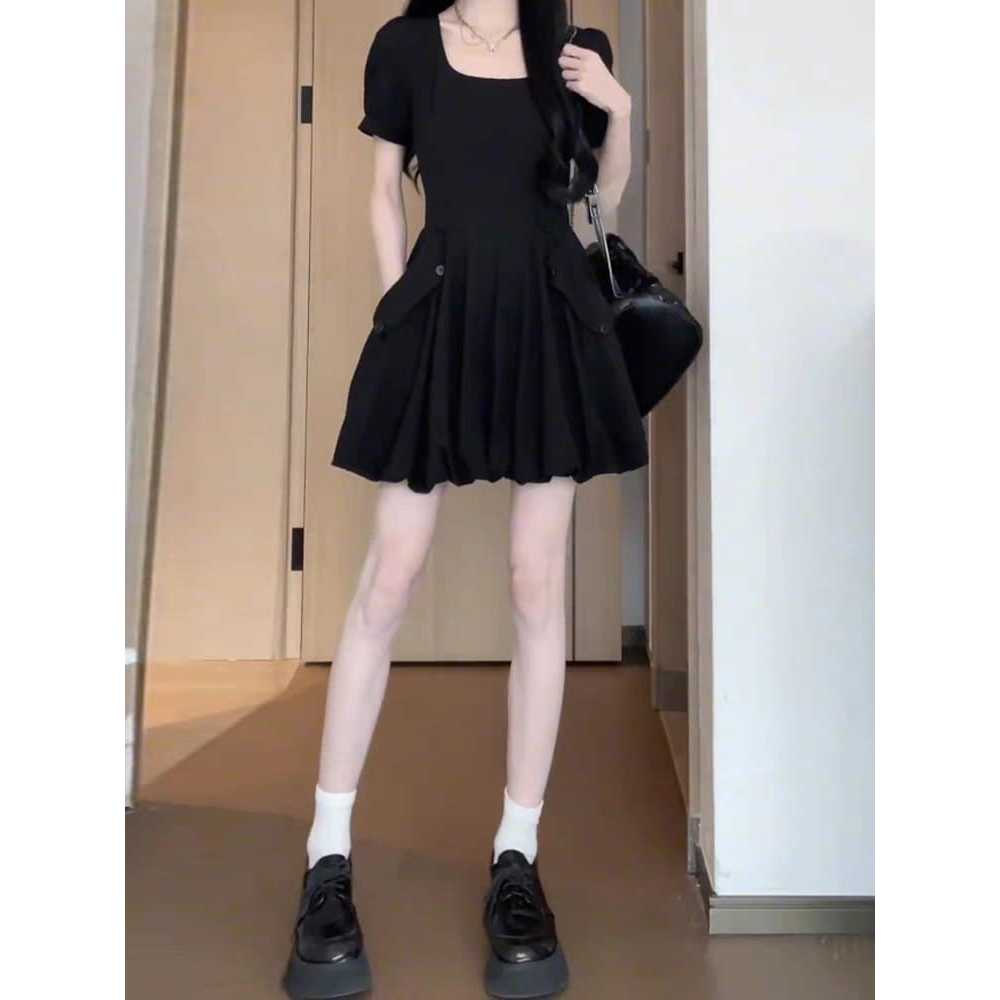 DRESS CASUAL WANITA/DRESS KATUN WANITA/DRESS BASIC /DRESS MIDI WANITA