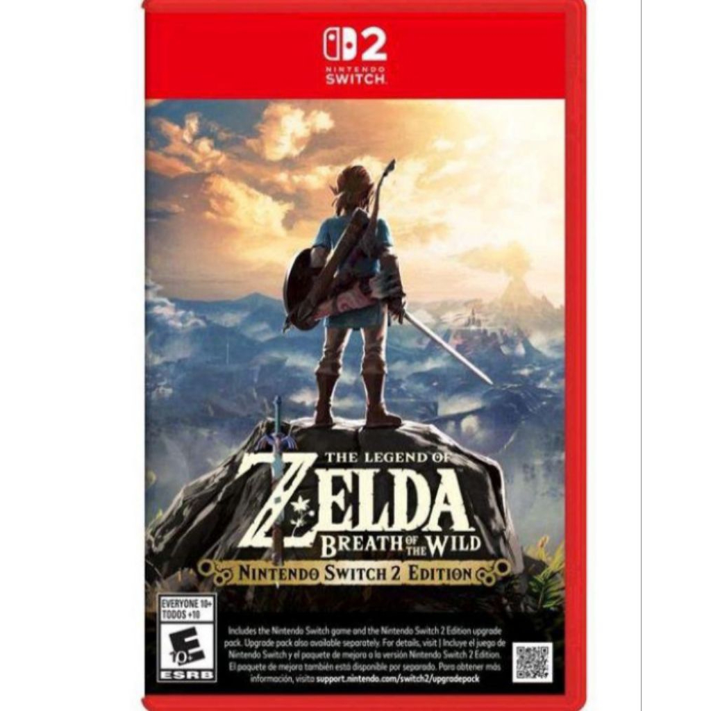 Switch 2 The Legend of Zelda Breath of The Wild