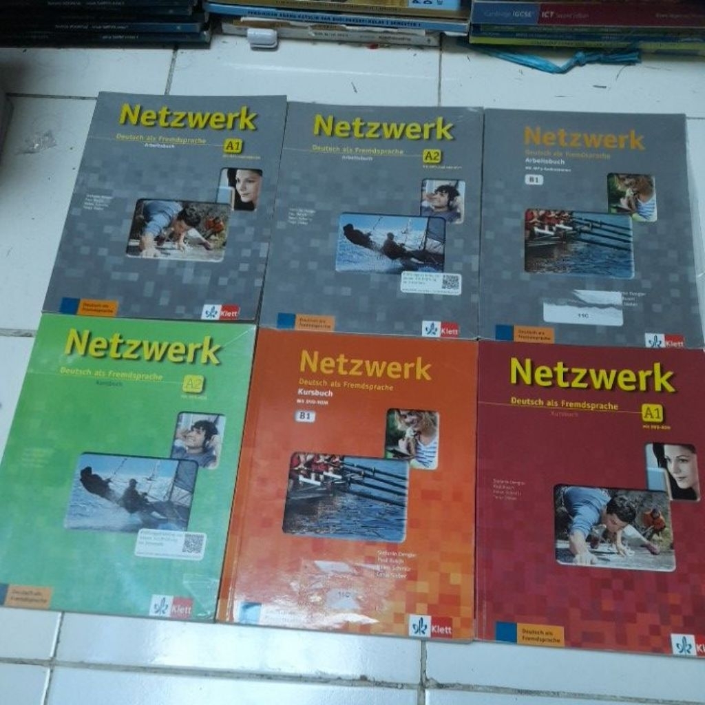 Netzwerk deutsch als fremdsprache A1.A2.B1 Bekas original