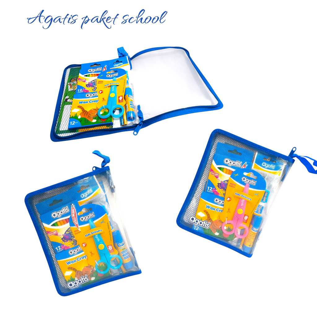 

Paket Alat Tulis Sekolah Agatis - School Set Agatis Eco Kreatif Set (isi 8 Items)