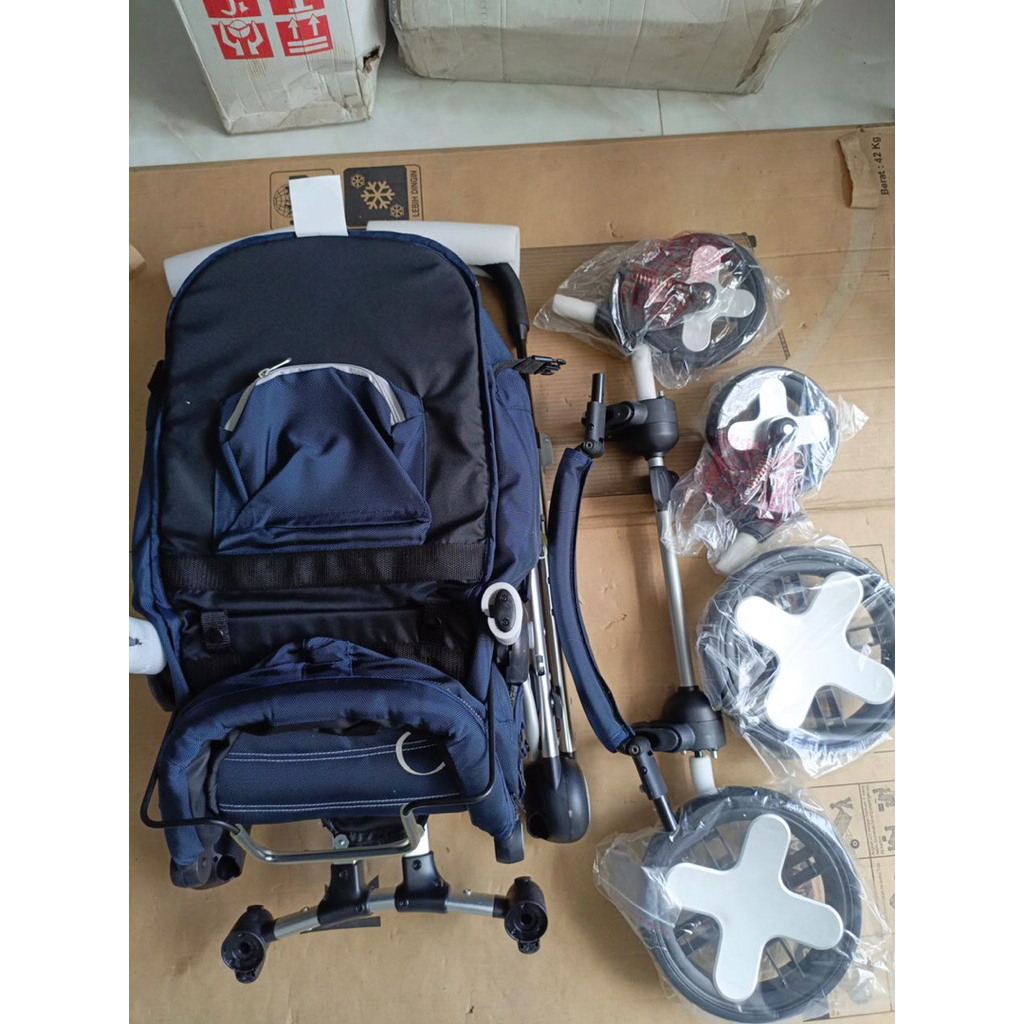 (NEW) Stroller Kereta Dorong Bayi Babyelle XPlorer S 902 Navy