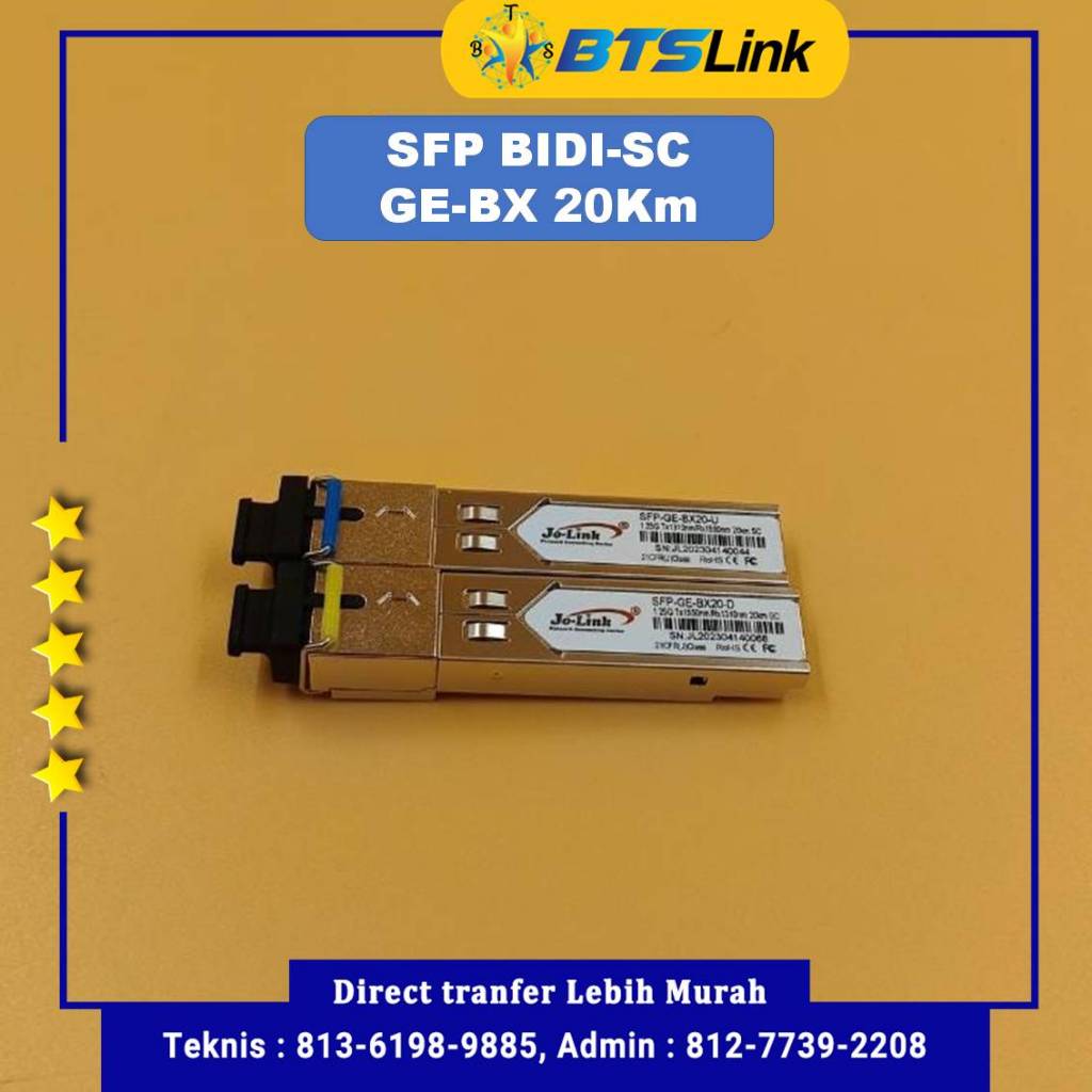 JOLink SFP BIDI GE 20Km SC