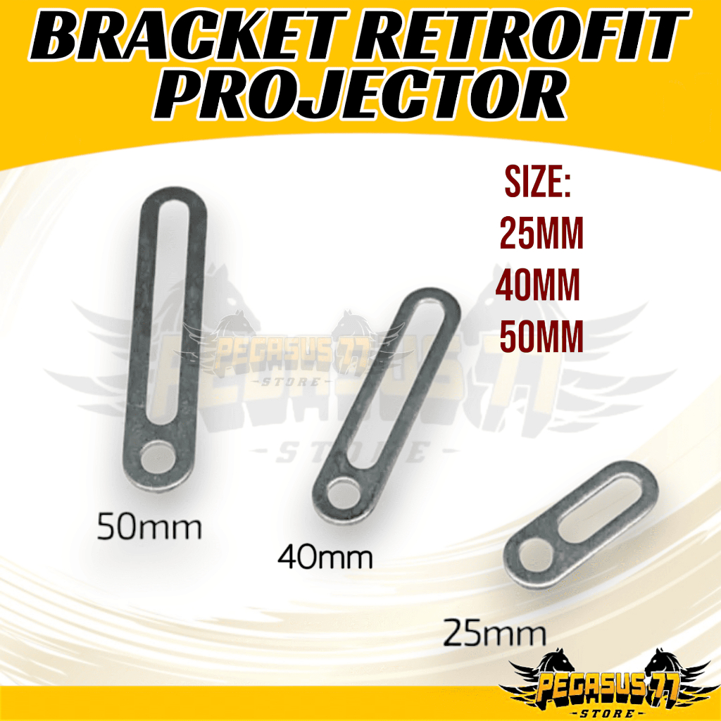 Breket Retrofit Biled Projie universal dudukan biled braket biled Aes Vahid Vinyx all merk biled Aes