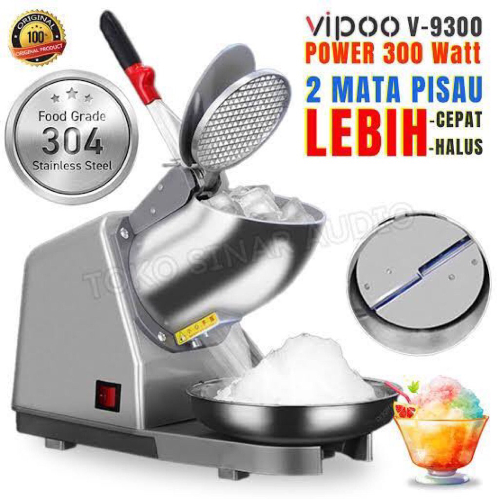 MESIN SERUTAN ES LISTRIK / MESIN ES SERUT / ICE CRUSHER / SERUTAN ES ELEKTRIK / SERUTAN ES BATU