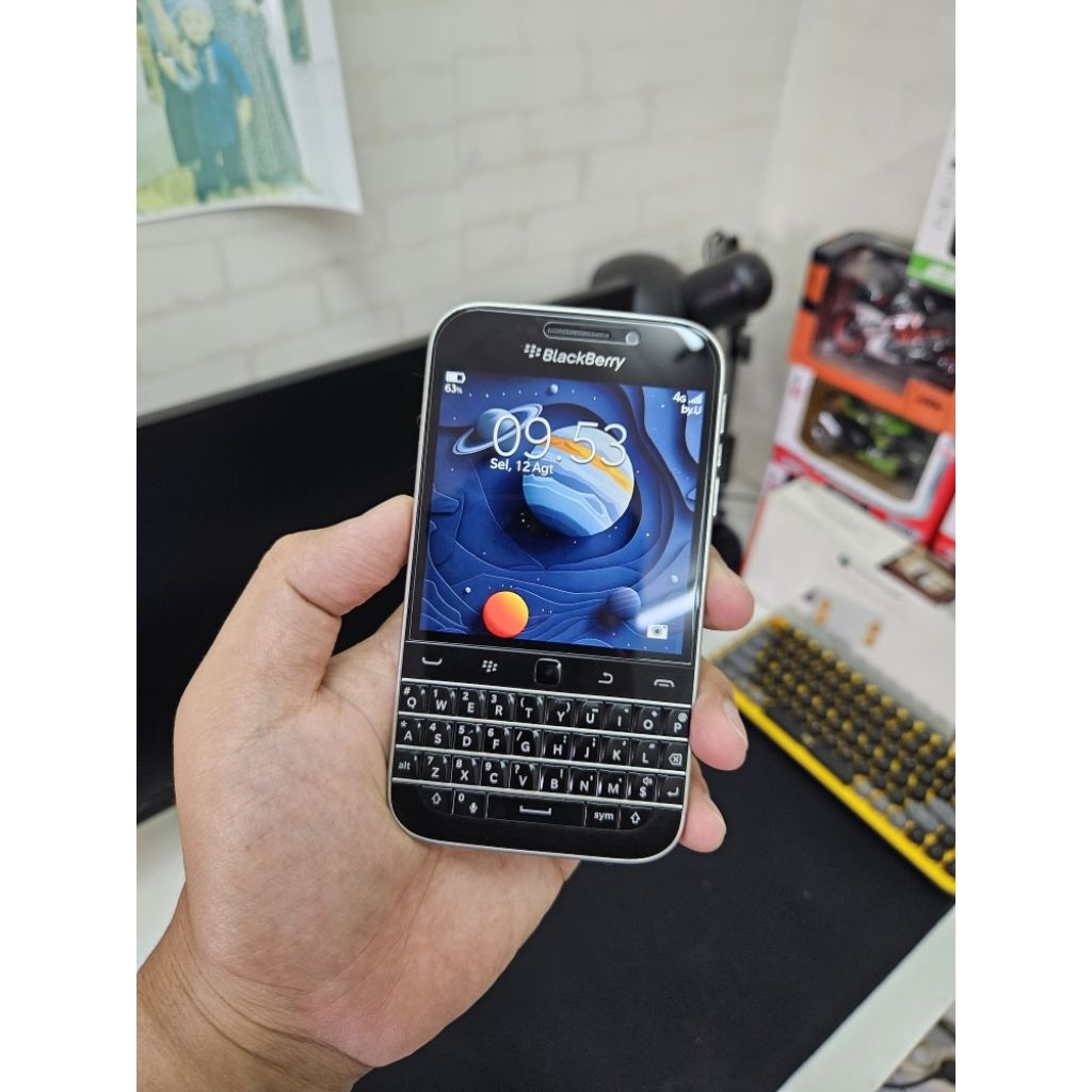 Blackberry Classic Q20 Black mulus istimewa Passport dallas Key 2