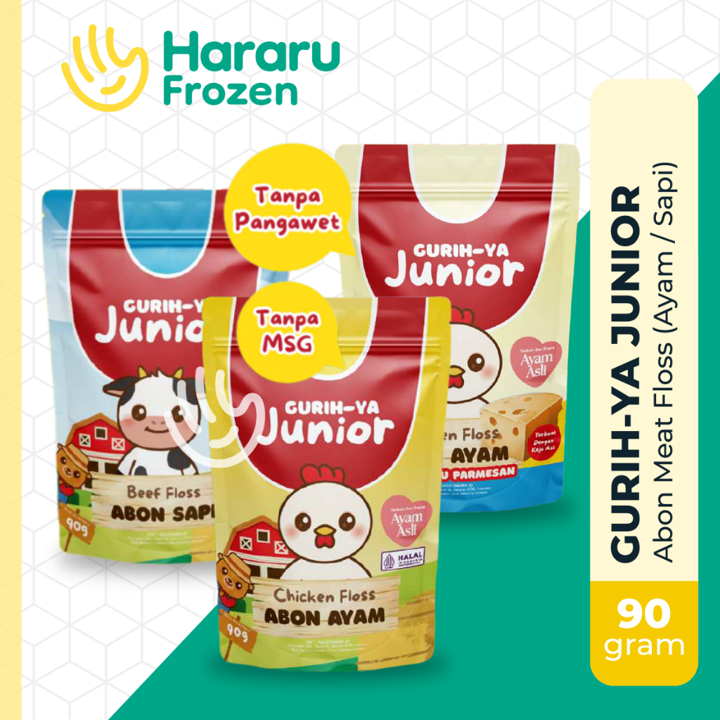 

Gurihya Junior Abon Non MSG 90 Gram