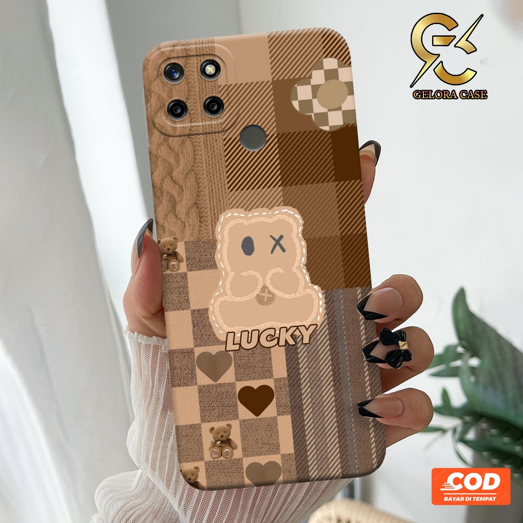 Softcase Realme C25Y - Geloracase - Casing Realme C25Y - Motif case Lucu - Realme - Softcase Realme 