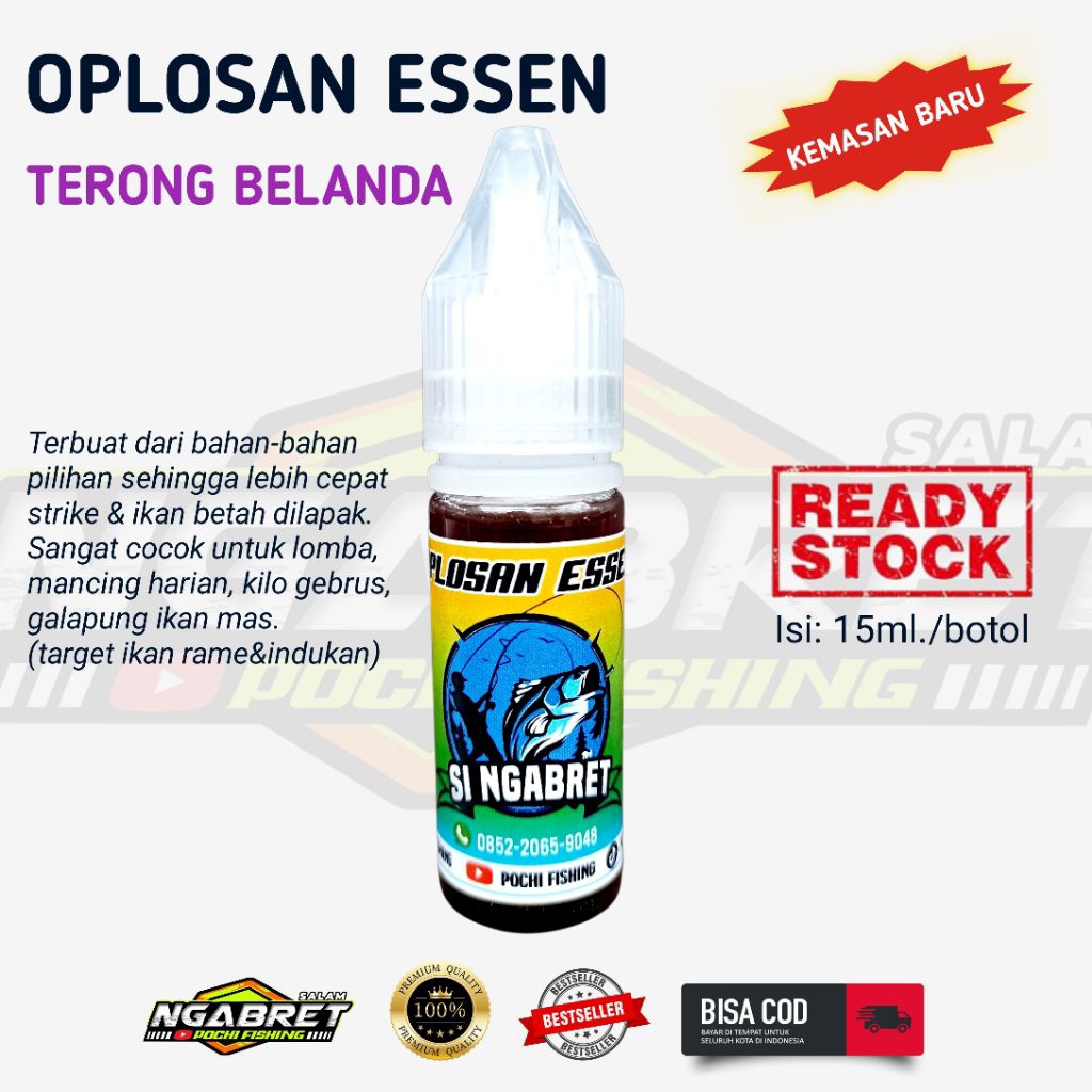ESSEN OPLOSAN TERONG BELANDA # ESSEN PANCING UMPAN PANGCING IKAN MAS