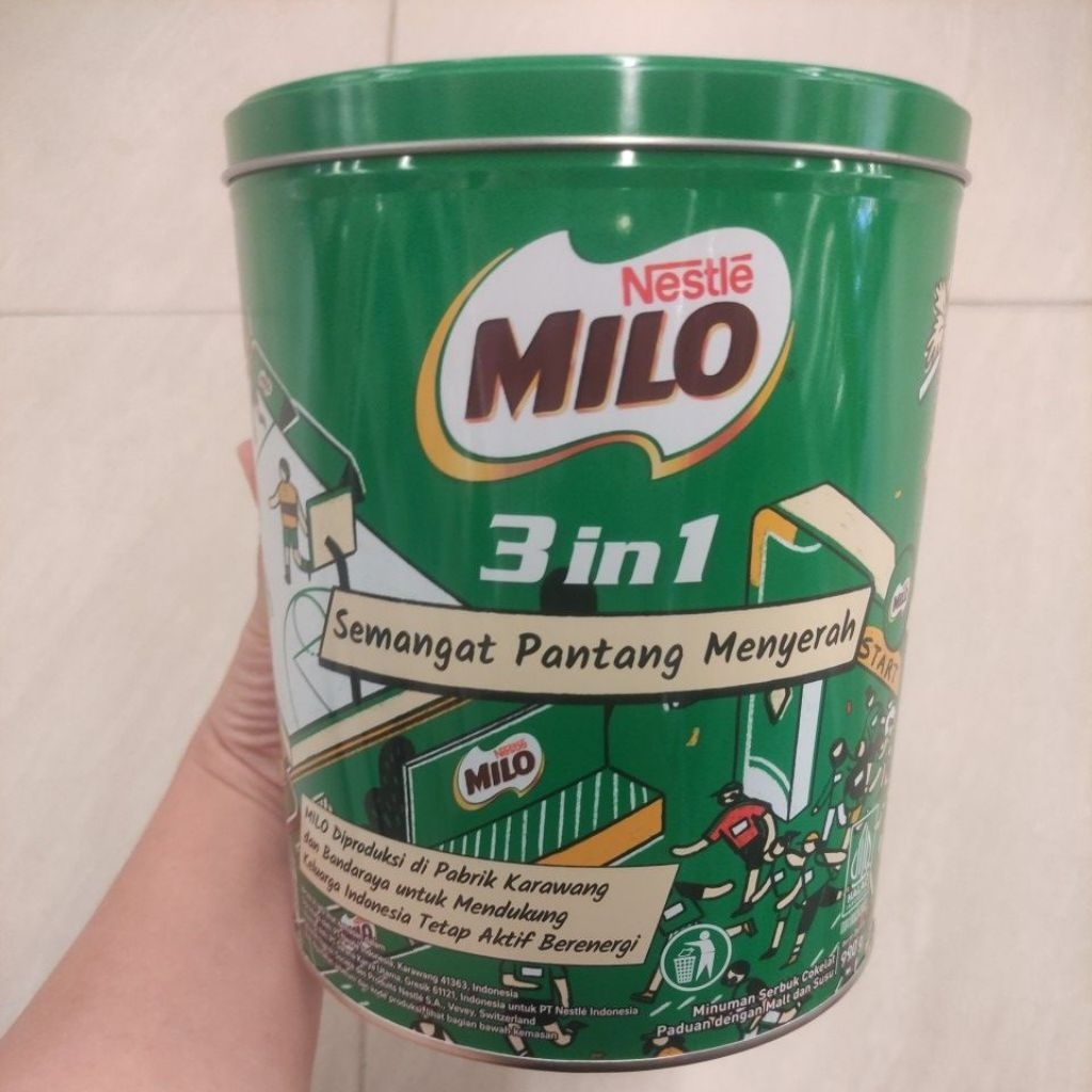 

MILO 3in1 ACTIGEN-E BAG DALAM KEMASAN KALENG 990gr