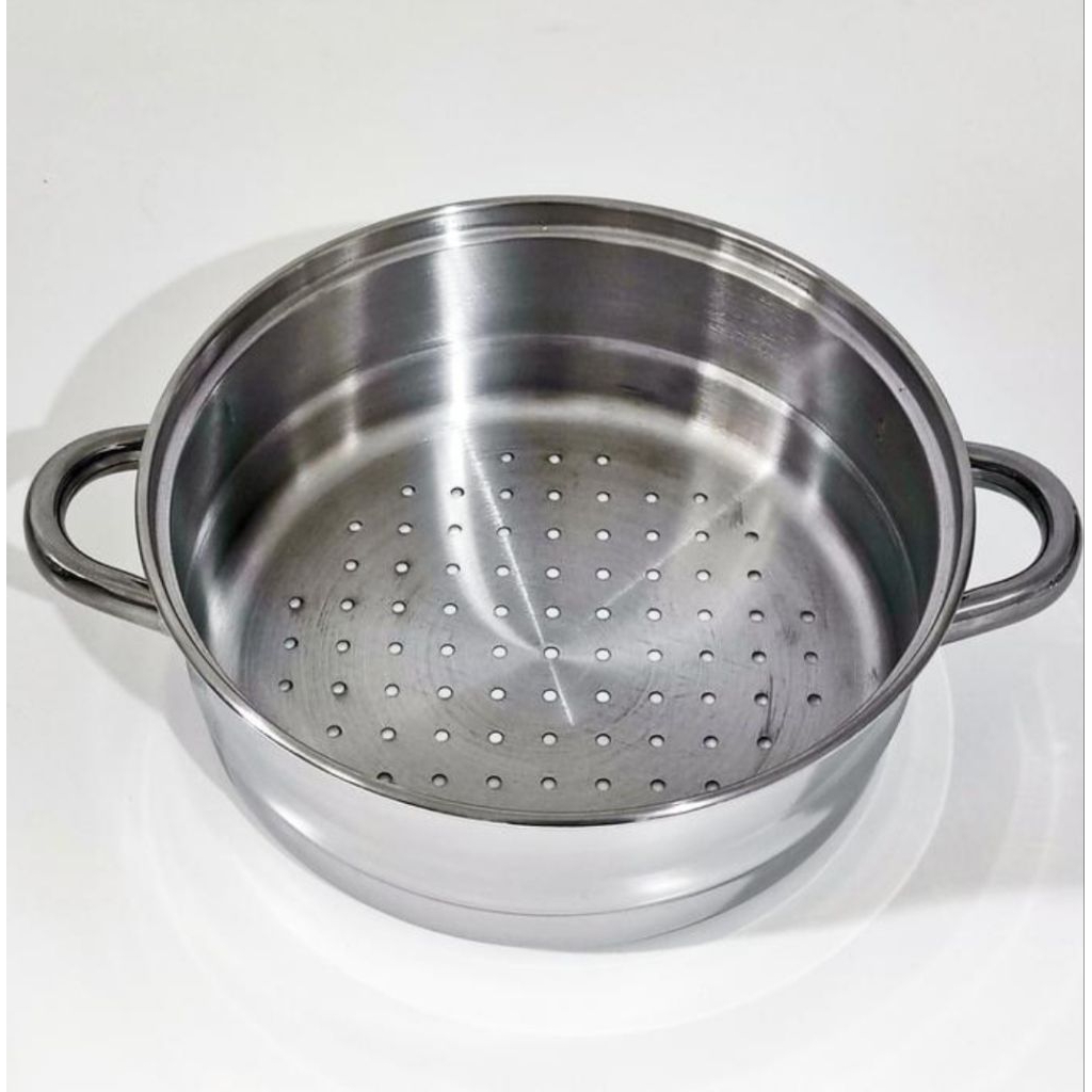 Bima panci kukusan stainless steel 30cm 2 susun