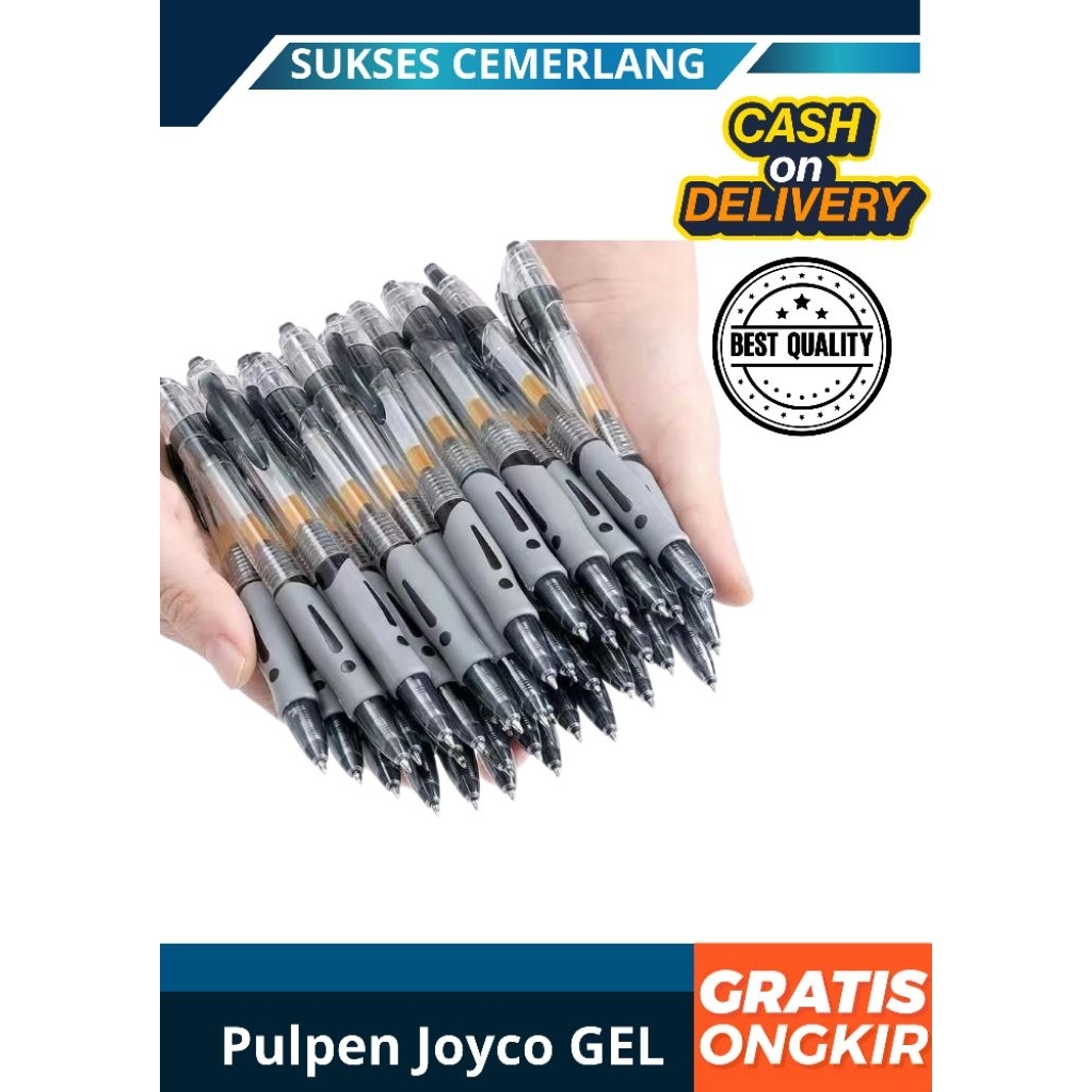 

[1PACK] pulpen joyco gel pulpen murah pulpen grosir