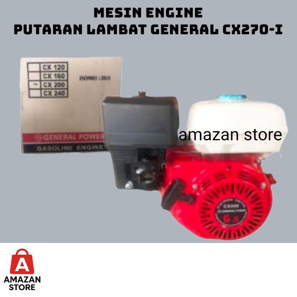 Engine General CX 270-1 / Mesin Penggerak Serba Guna Putaran Lambat 9Hp / Engine Gasoline General GX