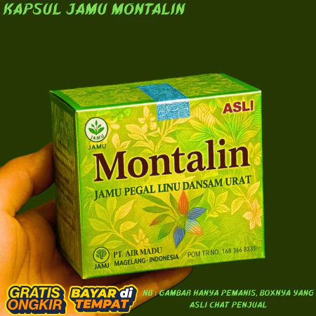 

Kapsul Montalinesia herbal tangani pegel linu asam urat dan nyeri sendi ASLI - 1 BOX