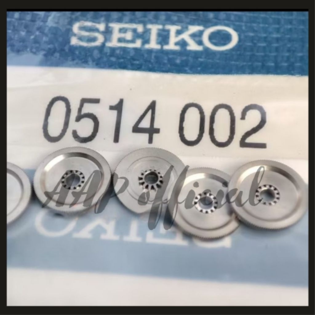 Roda Seiko otomatis 7s26 7s36 7001 7002 7005 Seiko part 0514 002 Original