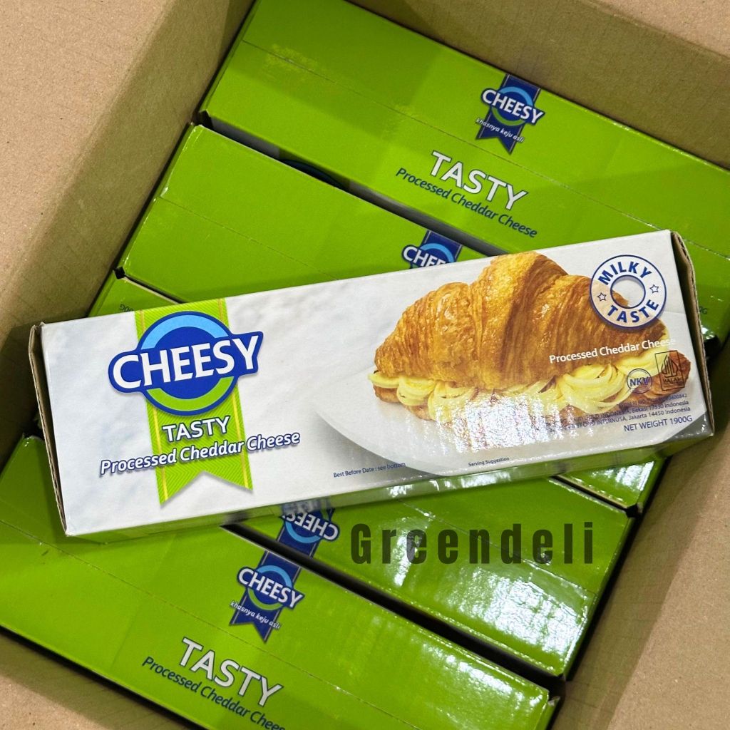 

Cheesy Keju Cheddar Cheese Tasty 1,9 KG