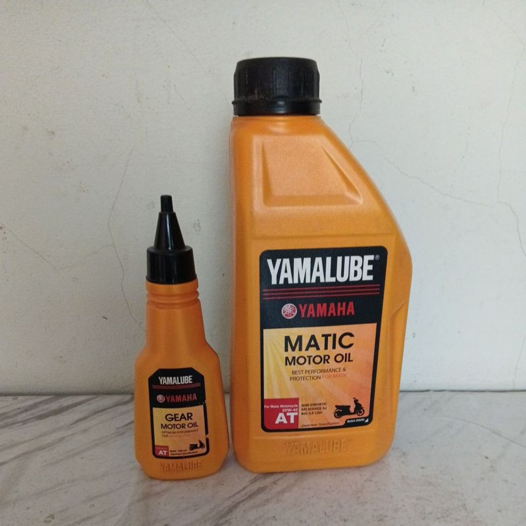 Oli Yamalube Matic + Oli Gardan Yamalube Paket Matic Original