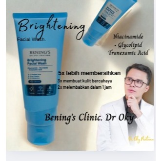Facial Wash Brightening Bening Skincare Dr Oky Pratama Benings Clinic by dr. Oky Pratama