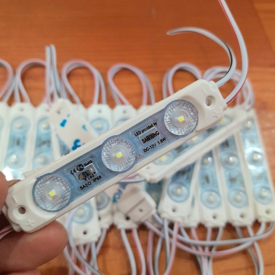 LED MODULE 3 MATA SASO SAMSUNG 1,8W White / Lampu Led 3 Mata