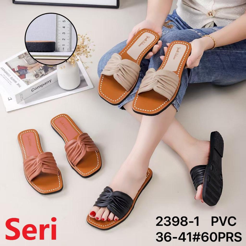 Sandal Wanita Selop Slip On Bahan Karet Youth Balance 2398-1